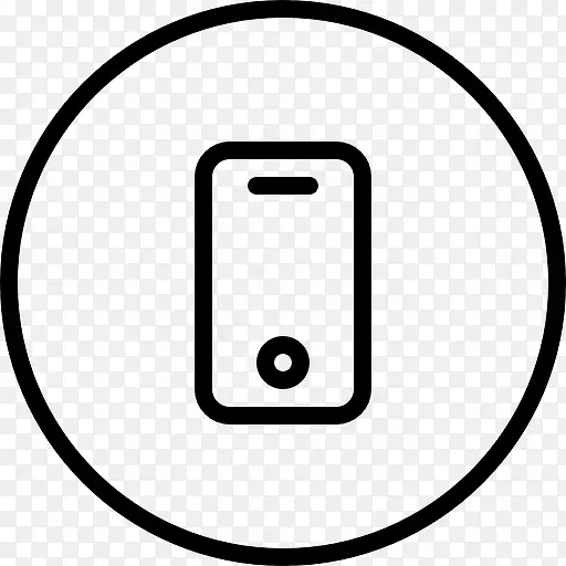 手机概述圆形按钮图标