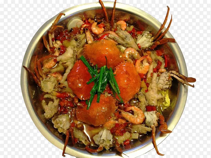 新鲜虾蟹煲蟹煲