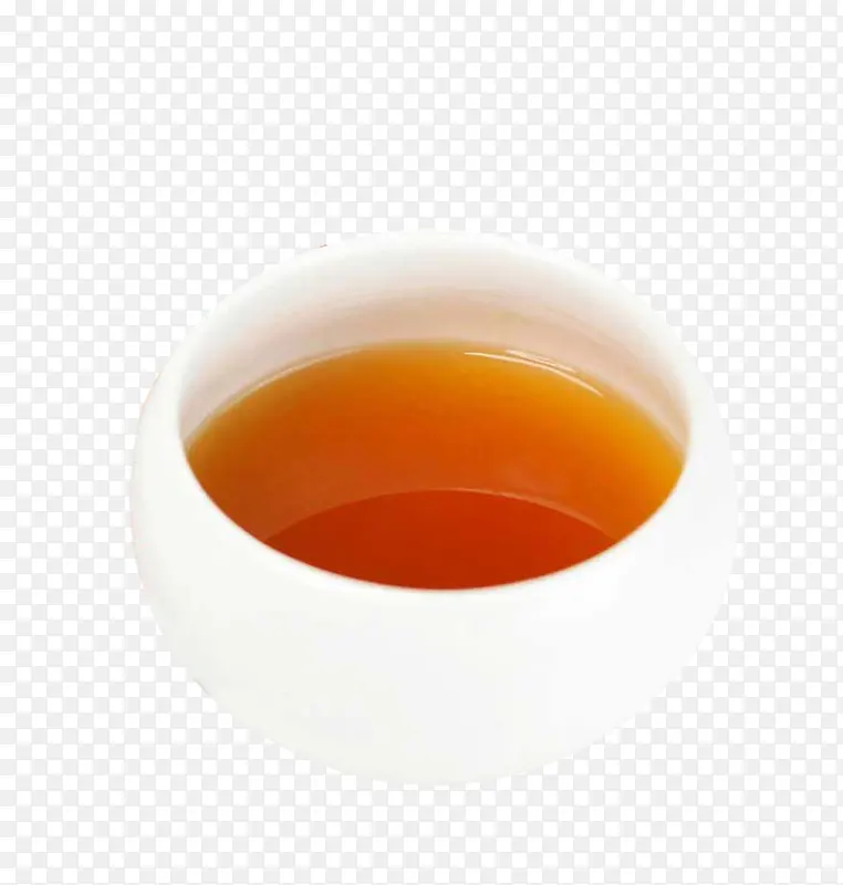 白色碗的姜汤