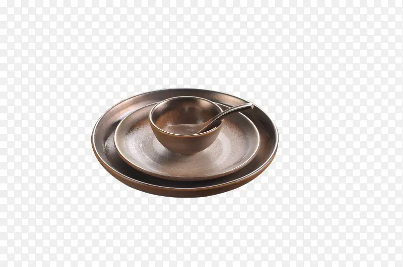 铜盘子碗盘图古铜艺术盘子
