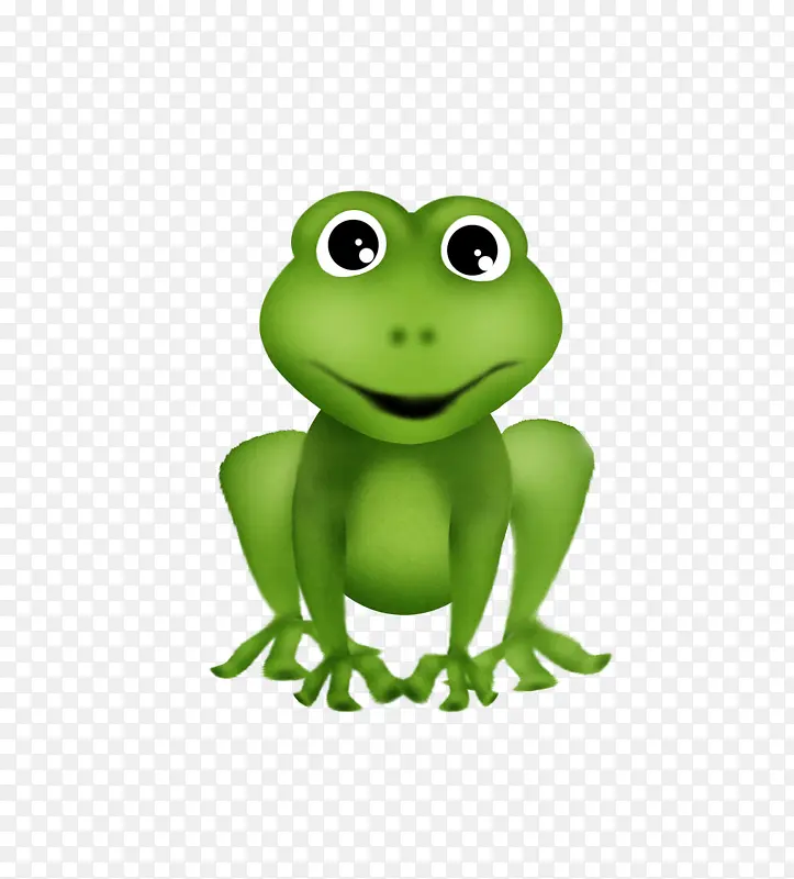 手机青蛙 动物  卡通