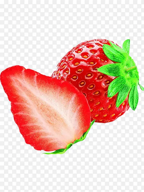 草莓手绘仿真水果
