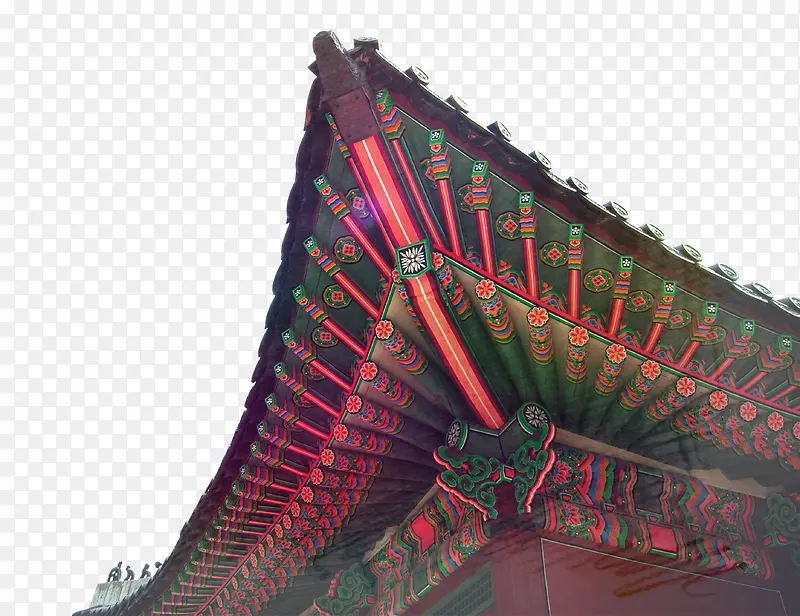 中国风房檐图片