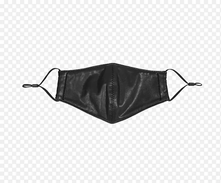 黑色防水防护口罩