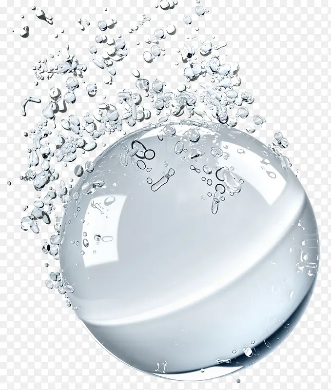 透明水做的地球