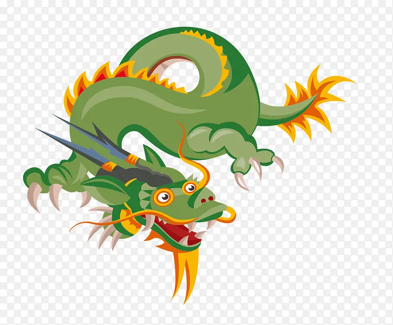 手绘青龙PNG图片素材下载_图片编号9415714-PNG素材网