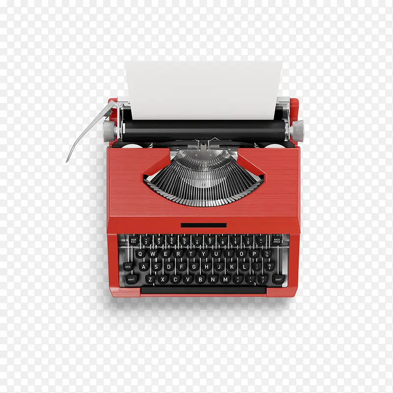 红色打字机