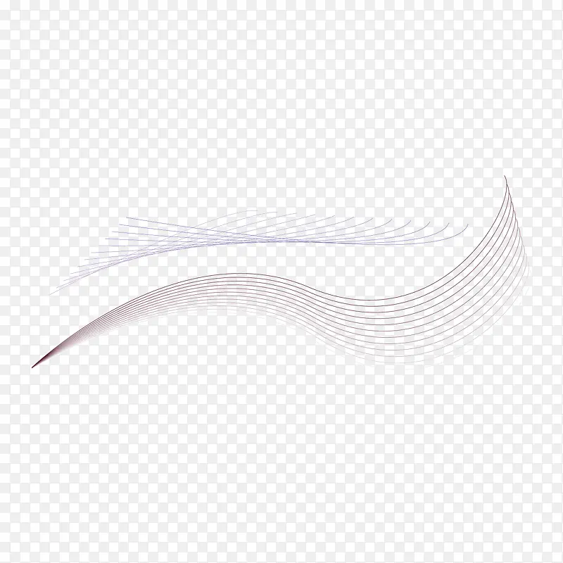 矢量彩色排列细线条曲线PNG图片素材下载_图片编号9416391-PNG素材网
