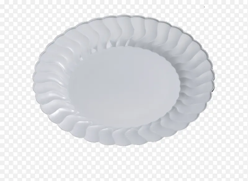 一个塑料盘子