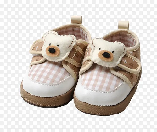 透气小熊婴儿鞋