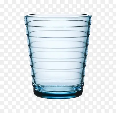 蓝色透明创意玻璃杯