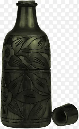 青铜铁器葡萄酒瓶