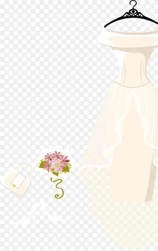婚礼服饰白色婚纱