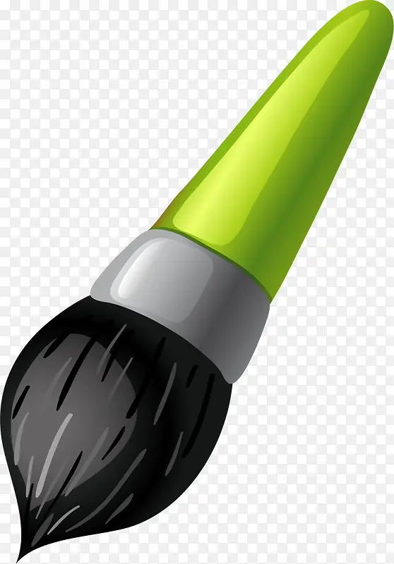 卡通小型毛笔素材