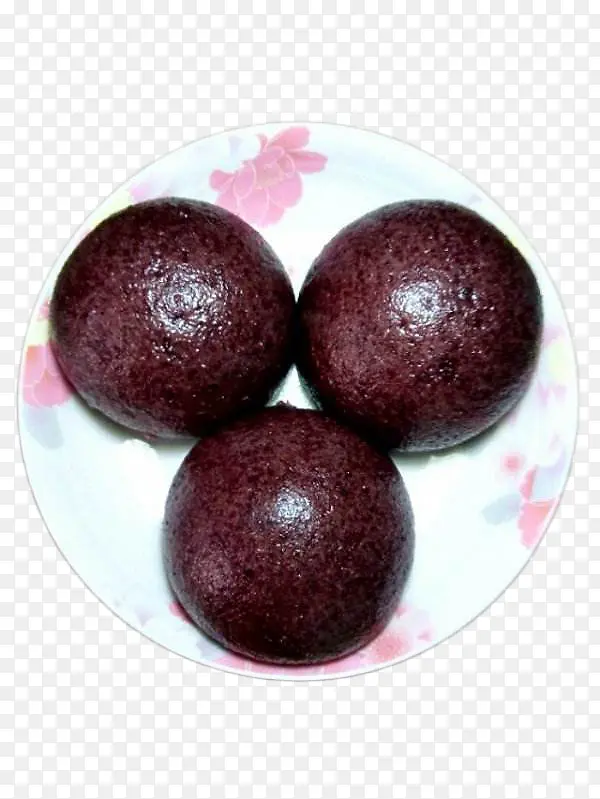 花盘子美味黑米馒头