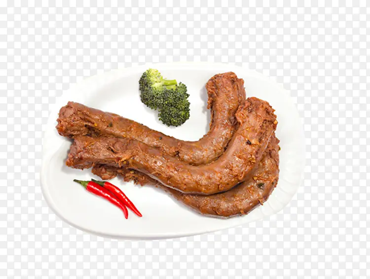 整只鸭脖子卤制品