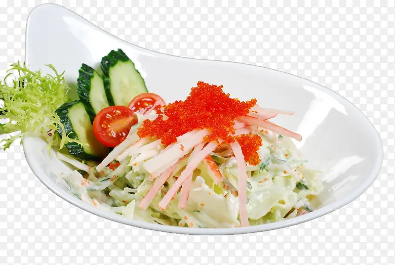日式蟹子沙拉