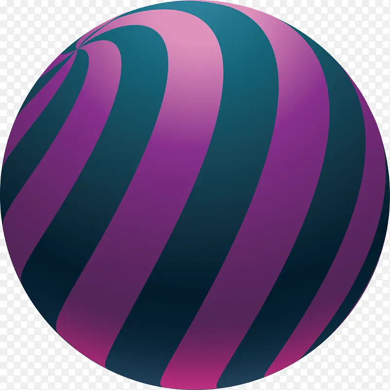 科技立体球扁平化立体球