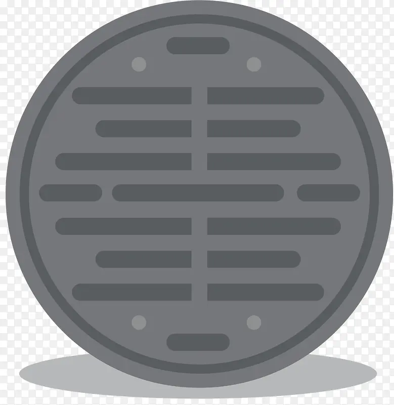 金属黑色矢量井盖PNG图片素材下载_图片编号9443044-PNG素材网