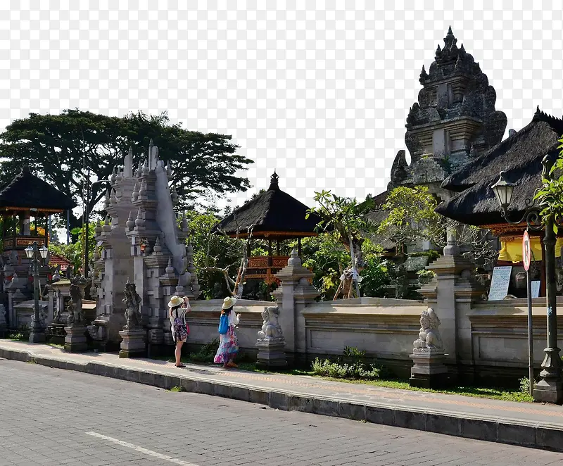 巴厘岛圣泉寺建筑图片