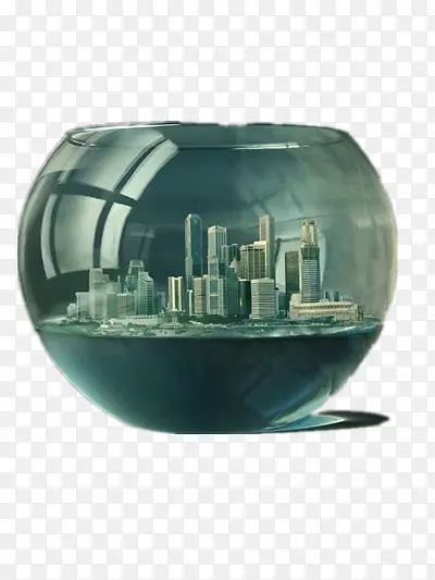 城市鱼缸设计感