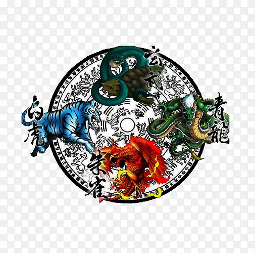 古代上古神兽装饰元素PNG图片素材下载_图片编号9446093-PNG素材网