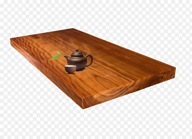 桌板上的茶壶