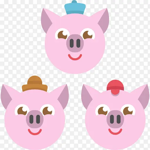 三只小猪图标