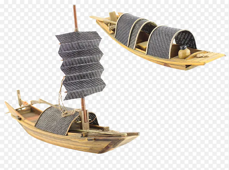 复古小木船