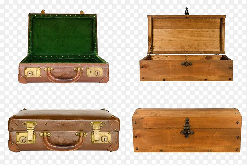 木质手提箱