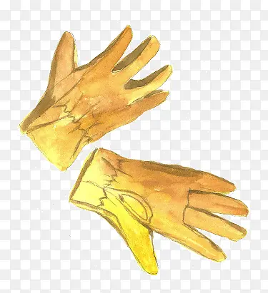 金色的手套
