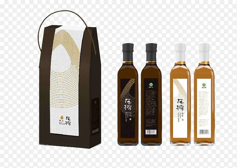 菜籽油设计免抠装饰素材