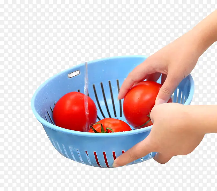 清洗西红柿场景素材
