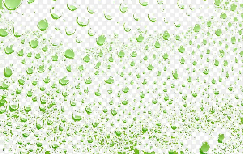 绿色水渍