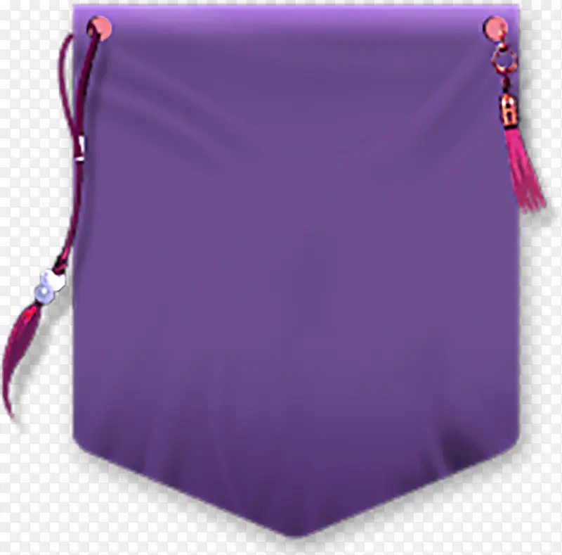 紫色装饰帘子