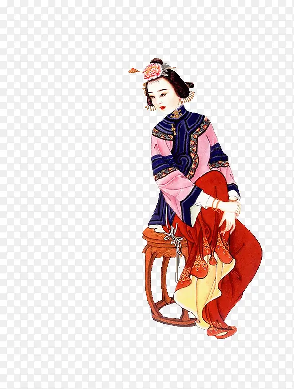 中国古代女子PNG图片素材下载_图片编号9469475-PNG素材网