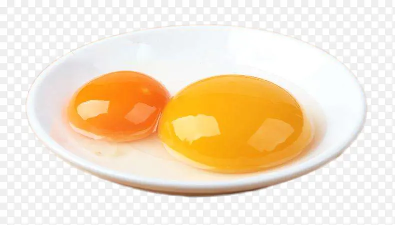 鹅蛋黄和鸡蛋黄