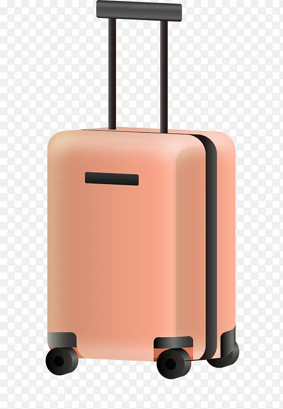 可爱粉色拉杆行李箱