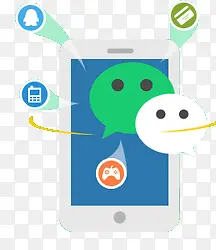唯美精美卡通手机模型微信qq游戏PNG图片素材下载_图片编号9474386-PNG素材网