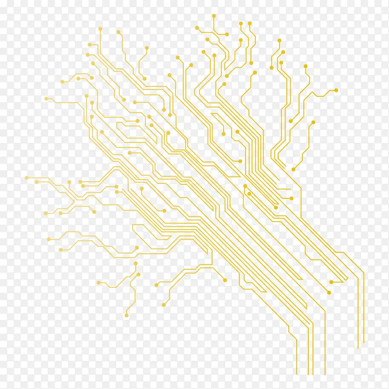 金色电路板电路图