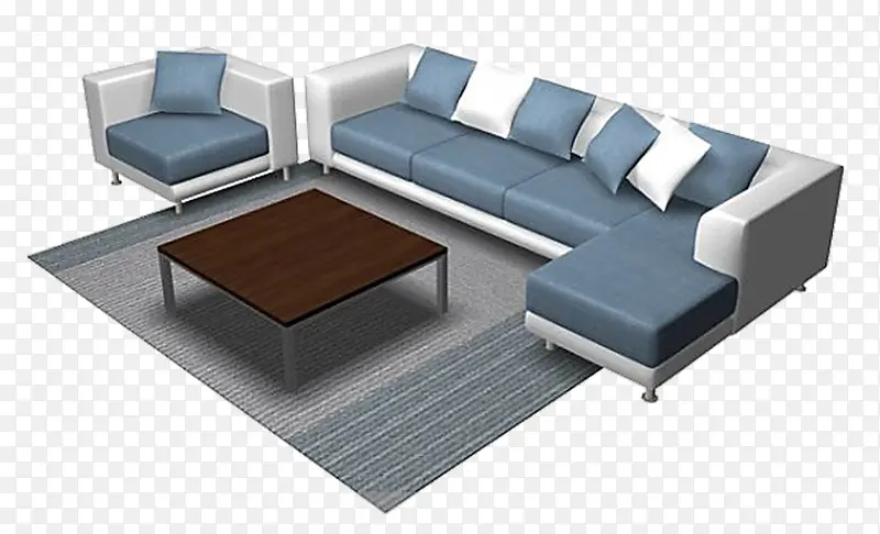 现代沙发组合
