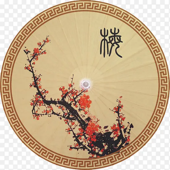 油纸伞面