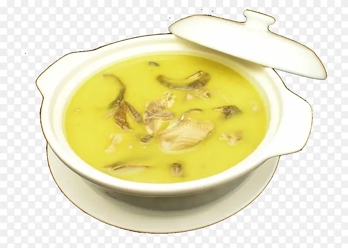 牛肝菌煲土鸡汤