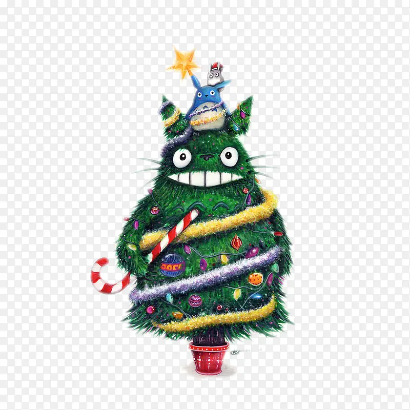 龙猫圣诞树