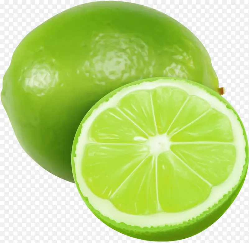 简约绿色柠檬