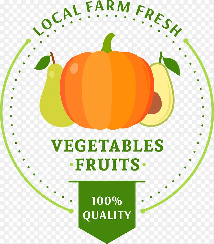 新鲜蔬菜水果标签