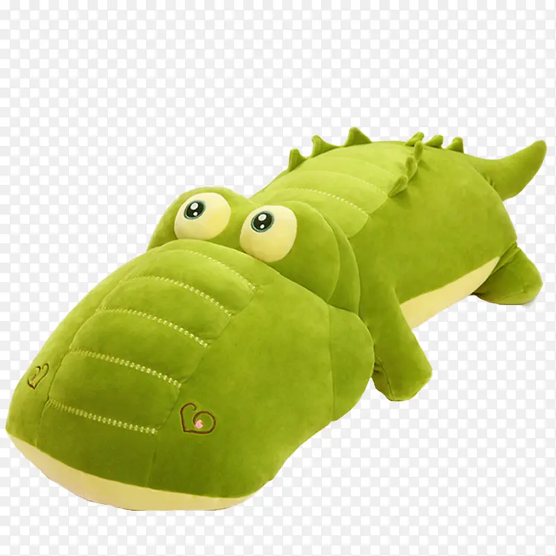 绿色鳄鱼公仔玩偶抱枕