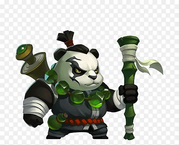 绿灰色游戏里的熊猫