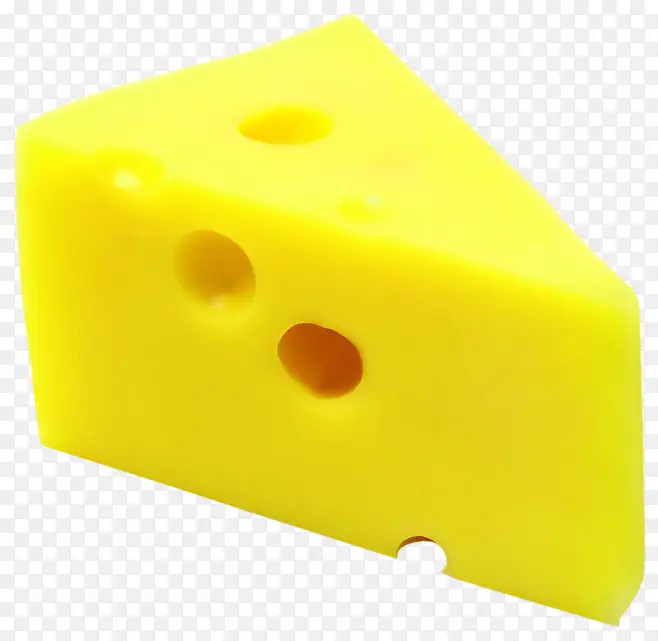 黄色新鲜奶酪免抠图片