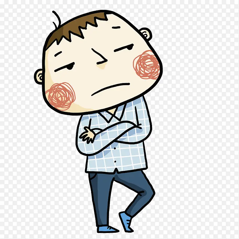 手绘男孩PNG图片素材下载_图片编号9499037-PNG素材网